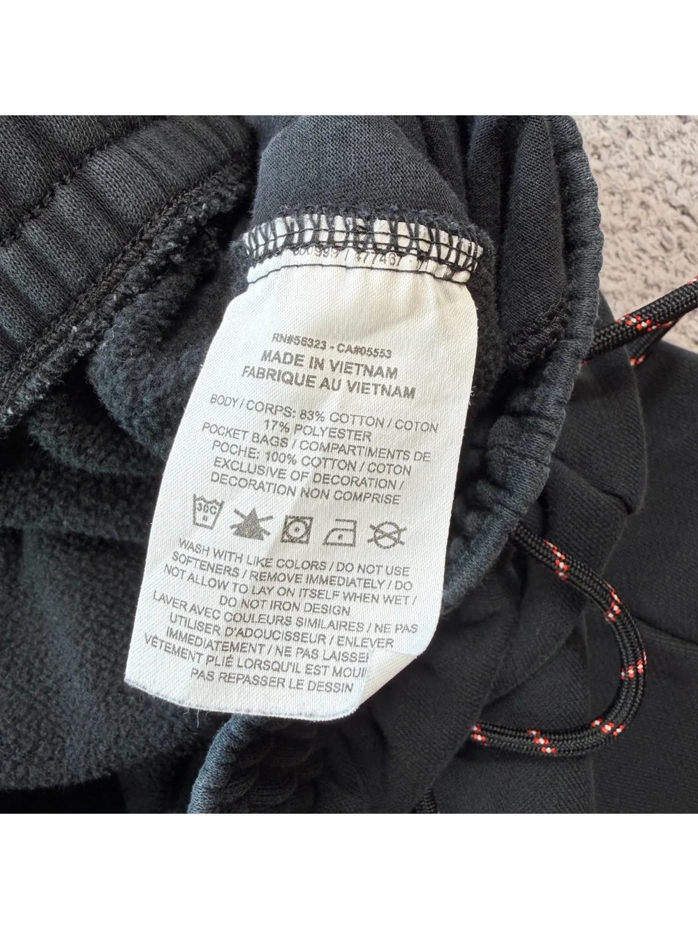 Nike Kyrie Irving Journey Reward Fleece Jogger Sweatpants Black Red Men's L